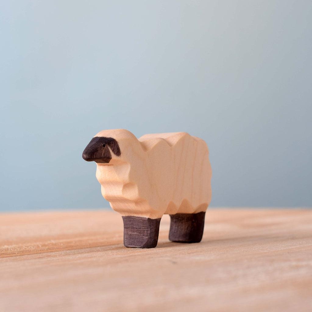 Trefigur Sau Hunn Tre Håndlaget Barnesikker Bumbu Toys