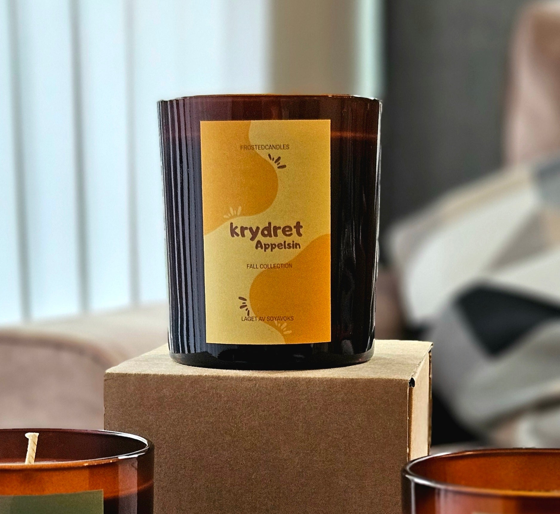 Duftlys - Krydret Appelsin