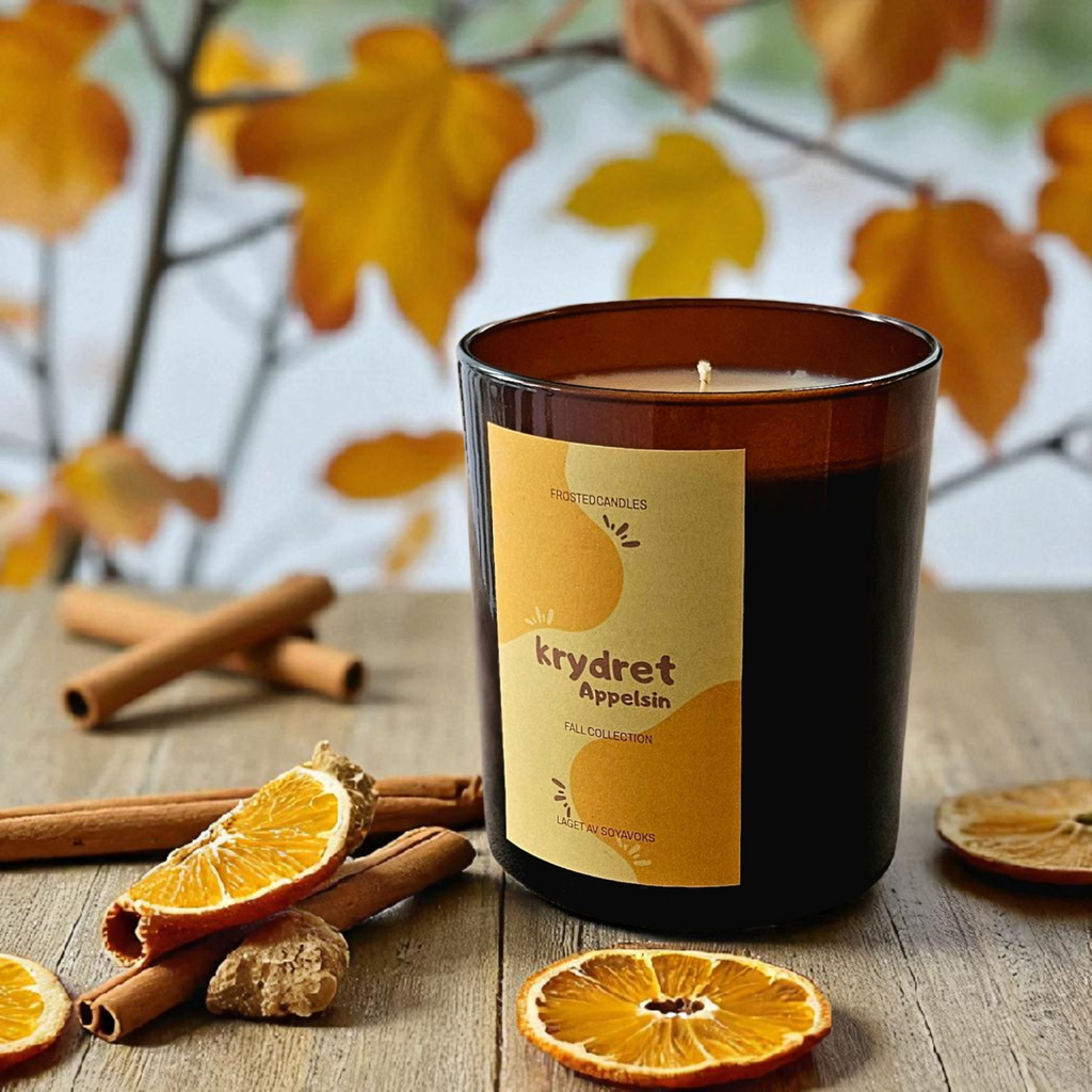 Duftlys - Krydret Appelsin