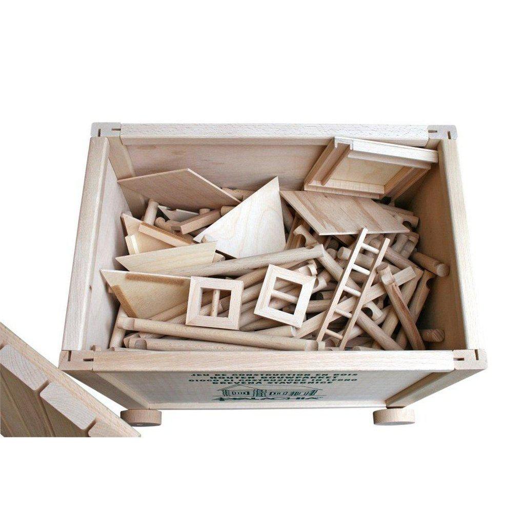 Byggesett Laft I Tre Vario Box 450 Deler Walachia Med Kasse