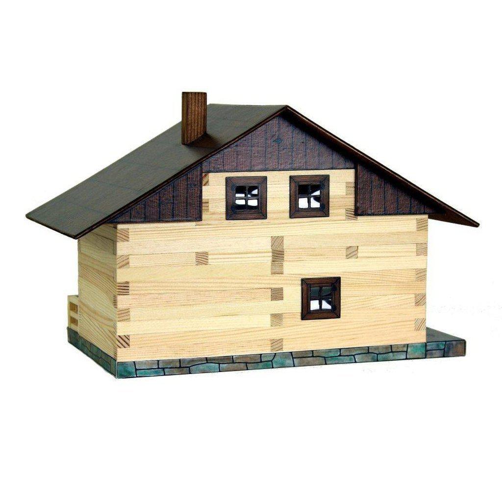 Modellbyggesett Tre Mini Alpehus Walachia For Barn 8 År