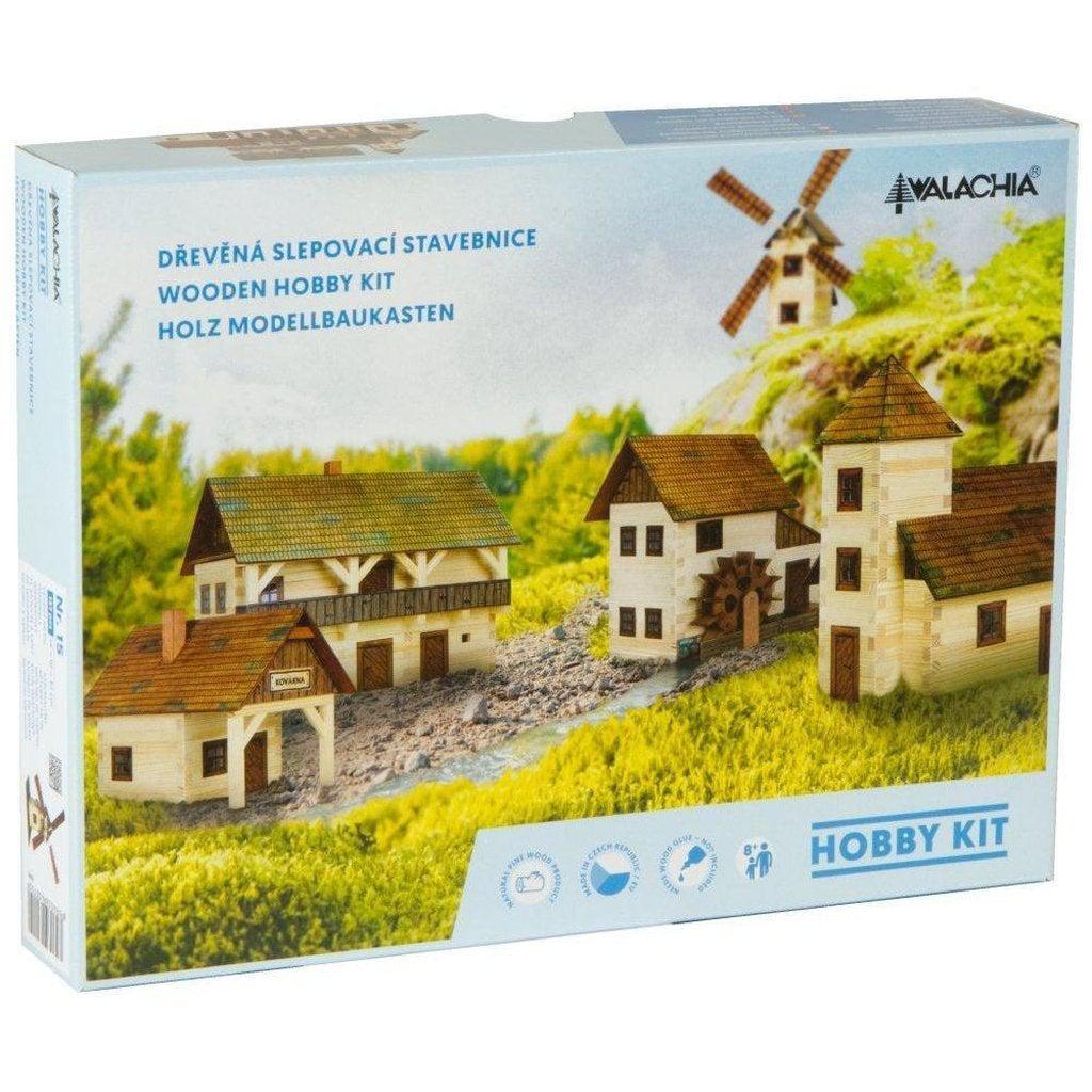 Modellbyggesett Tre Mini Alpehus Walachia For Barn 8 År