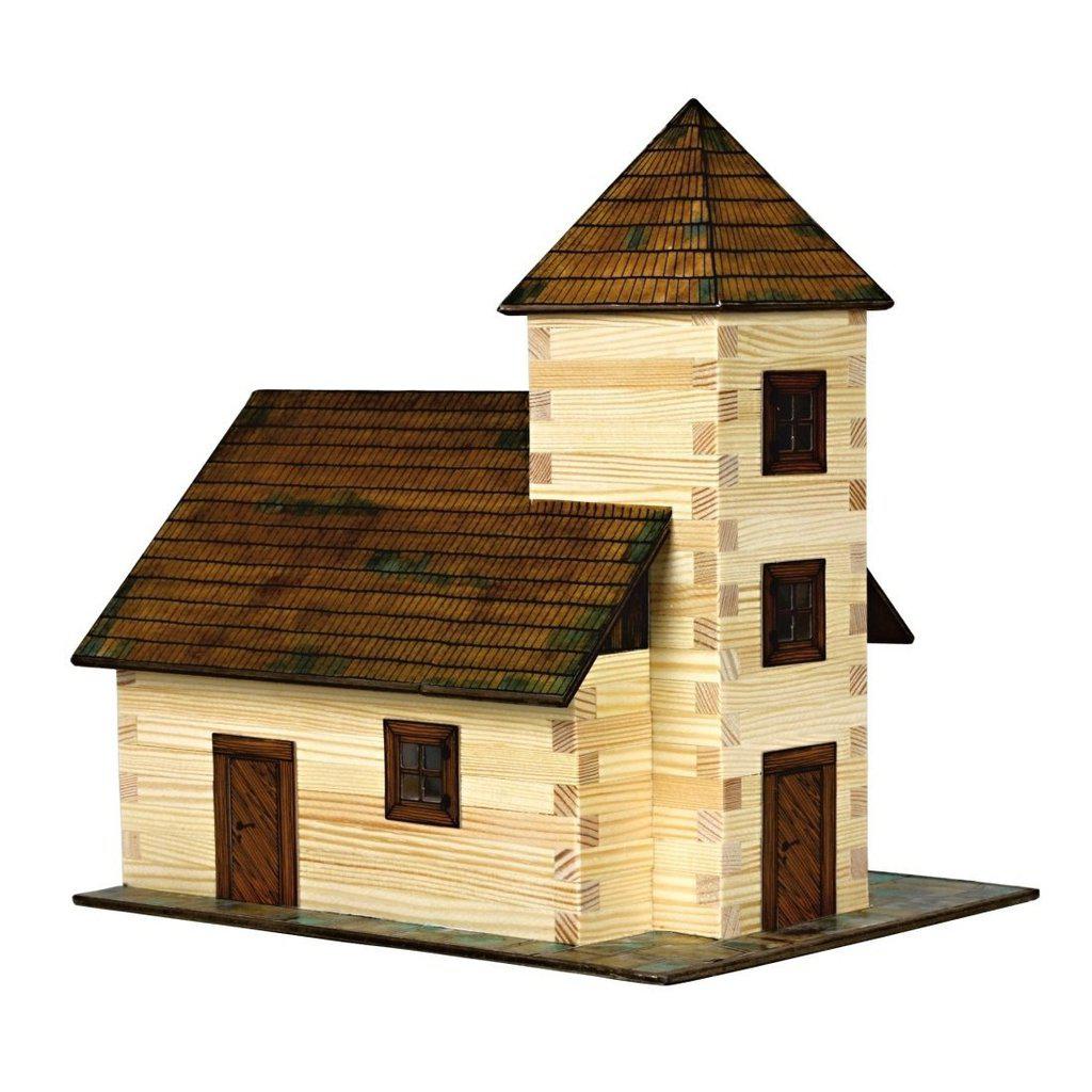 Modellbyggesett Tre Detaljert Lafteverk Miniatyr Walachia