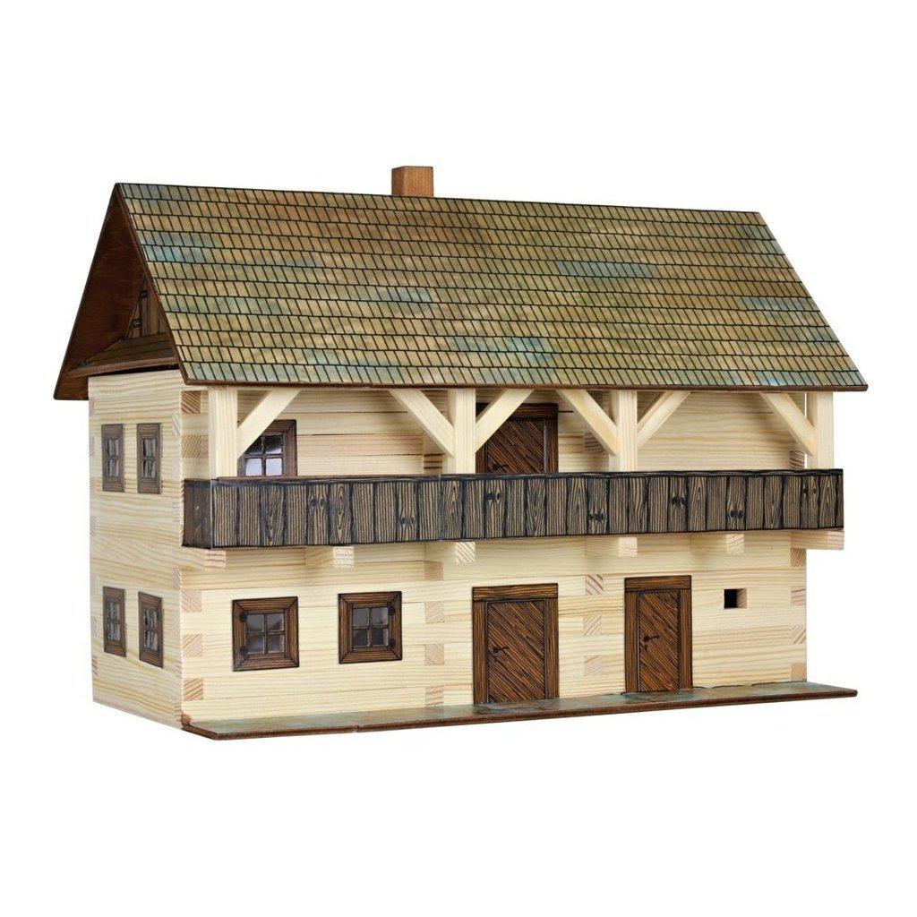 Modellbyggesett Tre Miniatyr Sorenskriverhus Walachia