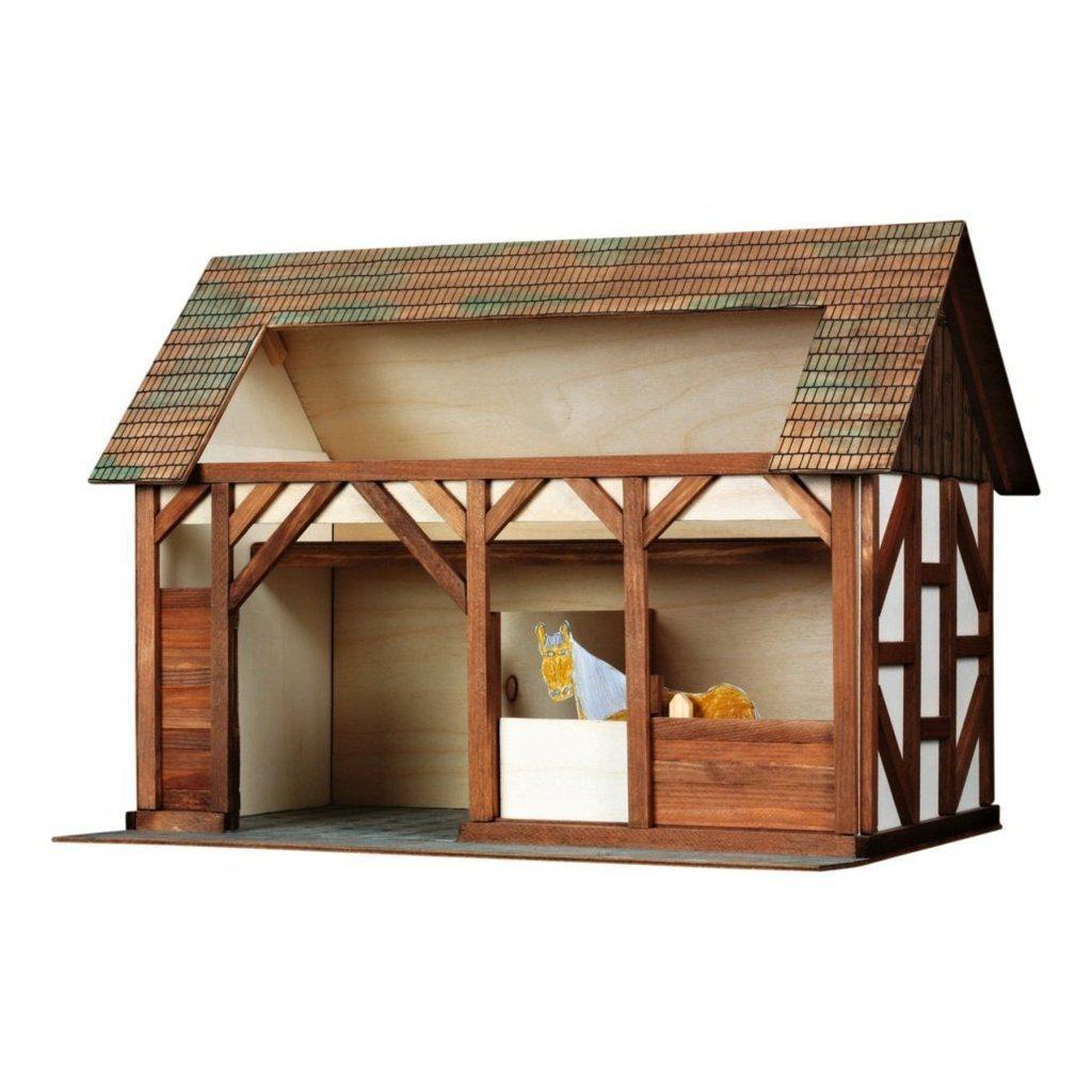 Modellbyggesett Trekomponent Skala 1:32 Mini Stall Walachia