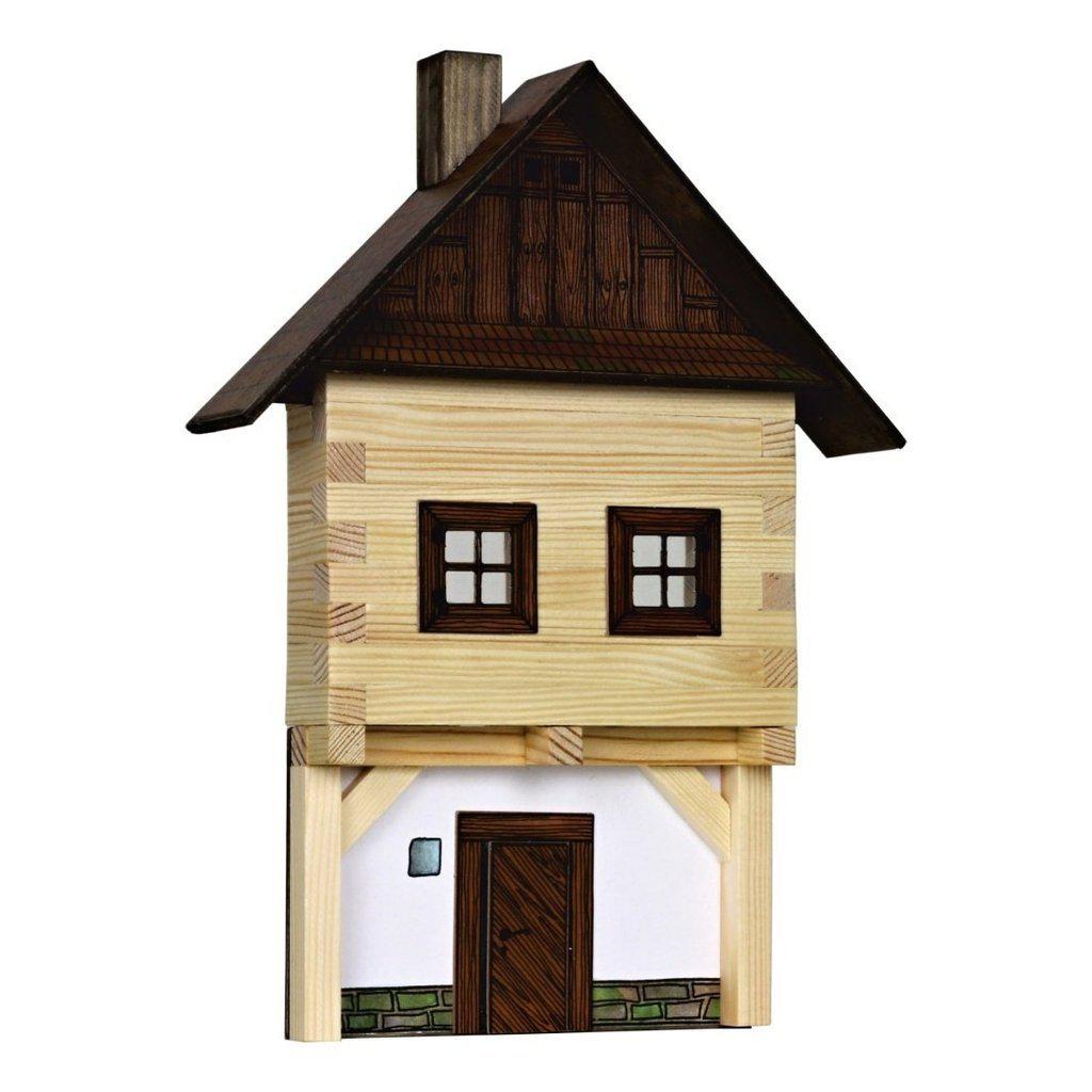 Modellbyggesett Tre Veggfestet Miniatyr Gildehall Walachia