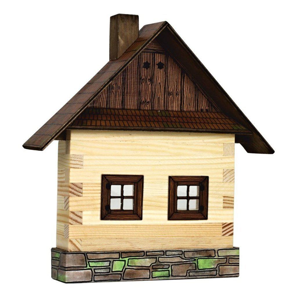 Modellbyggesett Tre Veggfestet Miniatyr Hytte Walachia