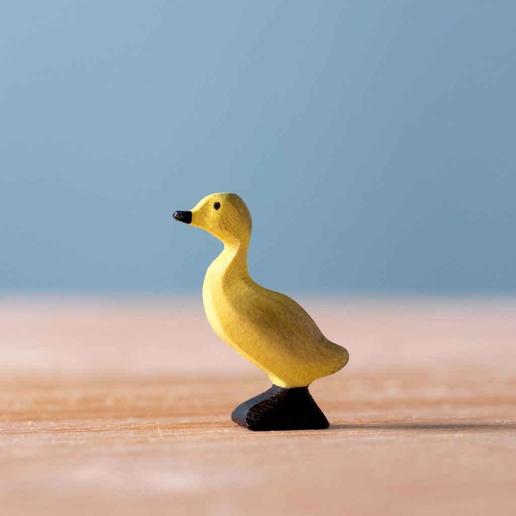 Trefigur Tre Andunge Liten Håndlaget Til Barnerom Bumbu Toys