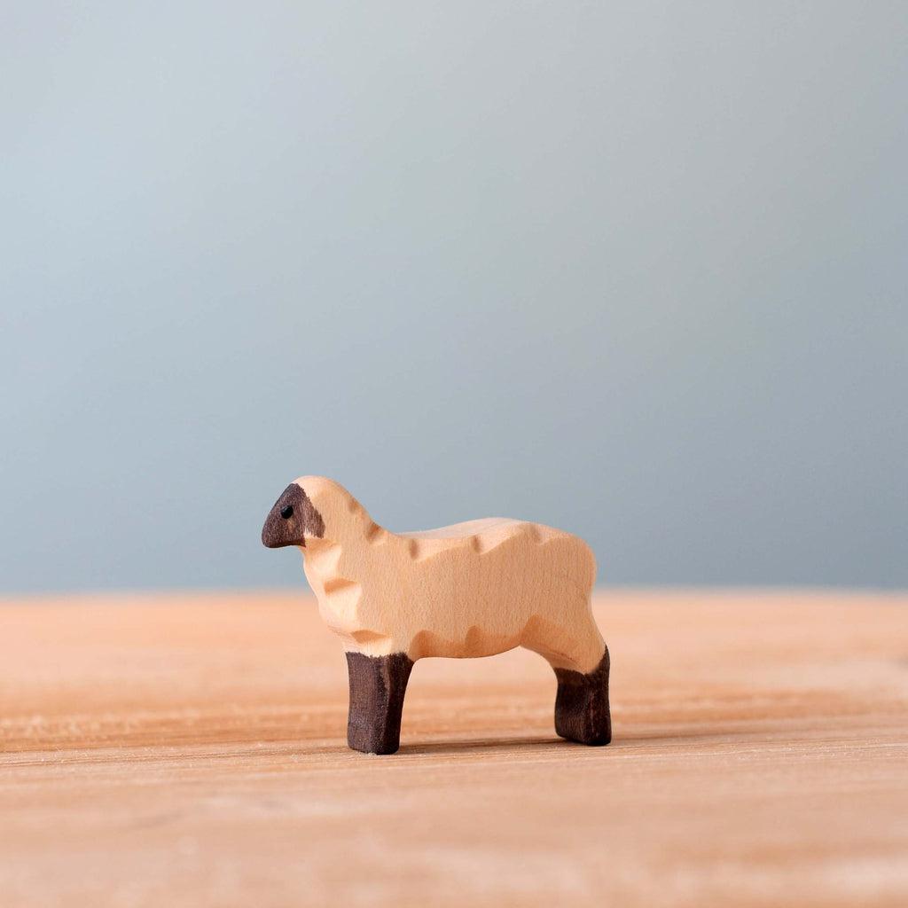 Trefigur I Tre Håndlaget Liten Lam Løpende Bumbu Toys
