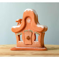Trefigur Håndmalt Tre 6 Deler Pepperkakehus Bumbu Toys